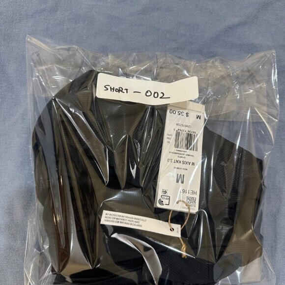 Adidas Mens Axis Knit 3.0 Shorts Training HE1167 Regular Fit Carbon Black Size M - Picture 6 of 6